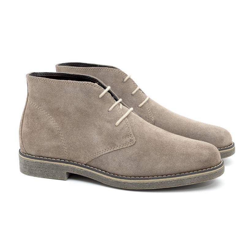 beige suede boots SINK-CAMEL