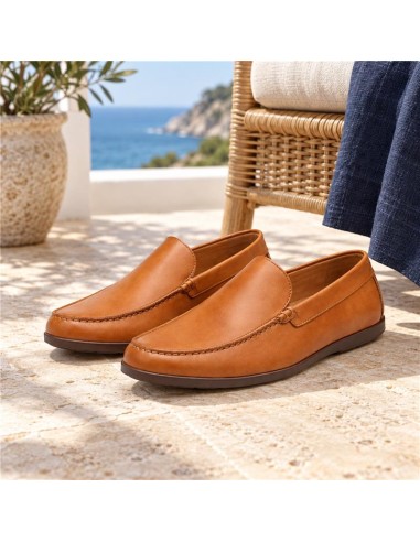 Light Brown leather moccasin