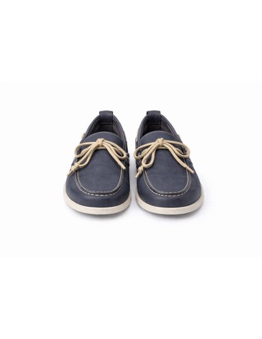 Nautique suède bleu NACORI-NAVY