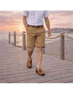 Light Brown leather moccasin