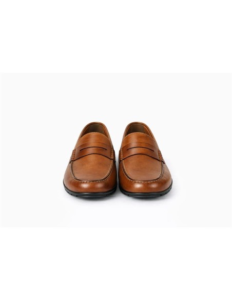 Light Brown leather moccasin