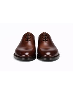 Oxford de peau marron PARMEN-BROWN 2
