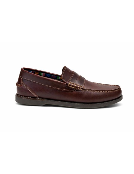 Light Brown leather boat shoe
