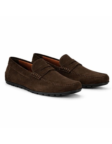 Mocassin suède marron SERITA-MARRON