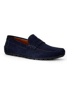 Mocassin suède bleu SERITA-NAVY