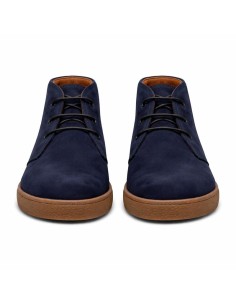 Bottine suède bleu SUNO-NAVY 2