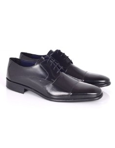 Black leather derby 2