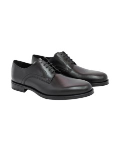 Black leather derby 2