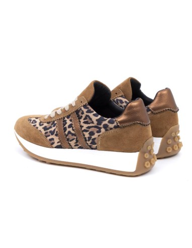 Brown suede Women's sneakers