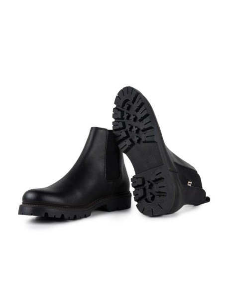 bottines chelsea de peau le noir BRIO-NEGRO