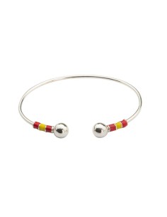 Bracelet en argent cuir-noir JWM-BRAESP-PLATA