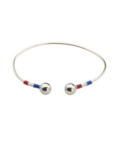 Bracelet en argent cuir-noir JWW-BRAFRA-SILVER
