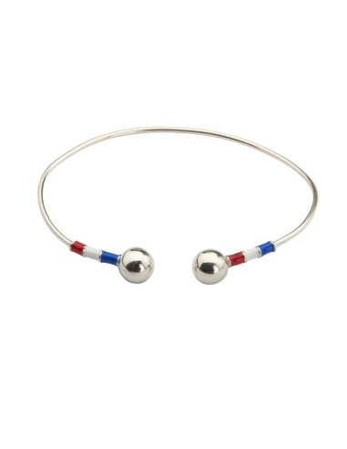 Bracelet en argent cuir-noir JWW-BRAFRA-SILVER