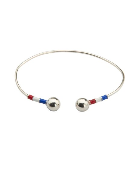 Bracelet en argent cuir-noir JWW-BRAFRA-SILVER
