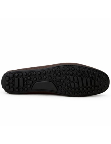 Mocassin de peau marron MOCBASKET-TESTA