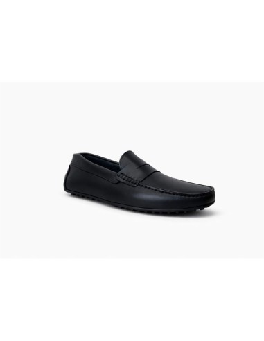 Mocassin de peau le noir MOCFAZ-NEGRO