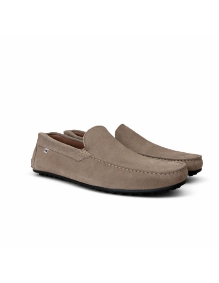 Mocassin de peau beige MOCSAFLAG-CORDA