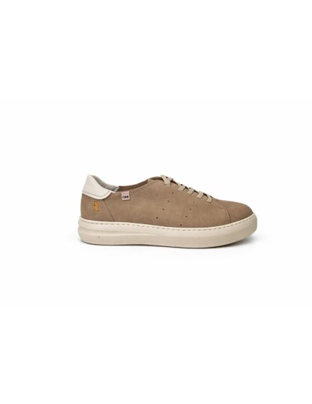 baskets nubuck beige NUCATI-BEIGE