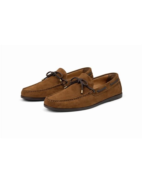 Light Brown suede moccasin