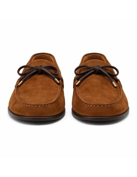 Light Brown suede moccasin