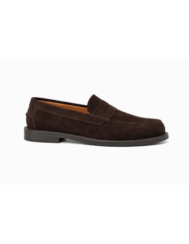 Mocassin suède marron SATORA-BROWN
