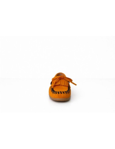 femmes mocassins suède Orange W-MOFLI-MANDARINA