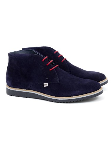 blue suede boots SORTAN-MARINO