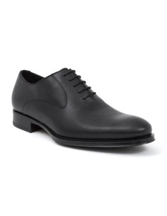 Black leather Oxford