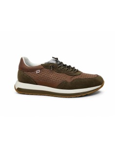 Deportivo de ante liso color verde 2