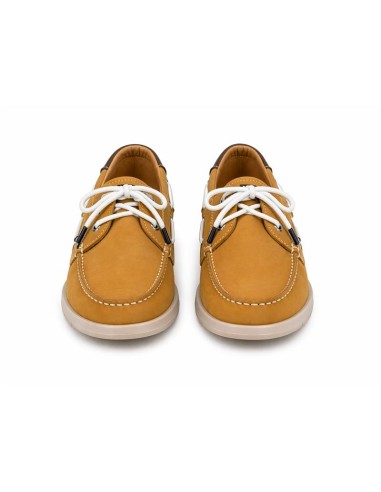 Moustache nubuck boat shoe