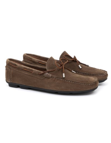 beige suede moccasin SURDAN-VISON