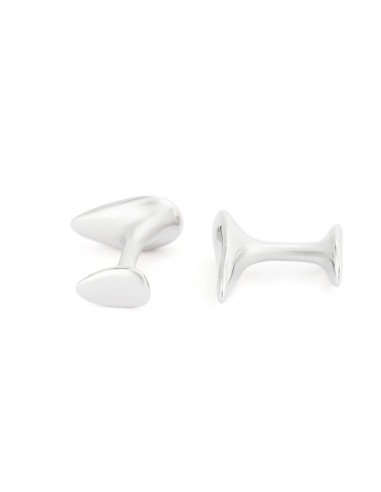 Silver Brass cufflinks