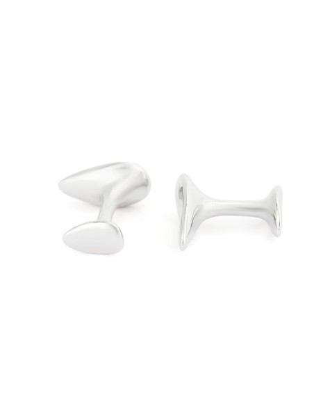 Silver Brass cufflinks