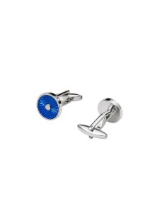 Blue Brass cufflinks 2