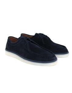 Blue suede moccasin 2