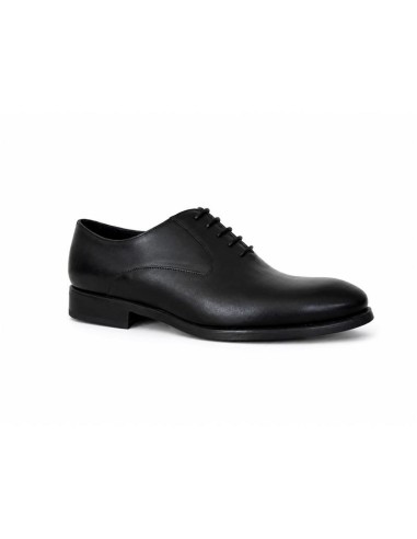 Black leather Oxford