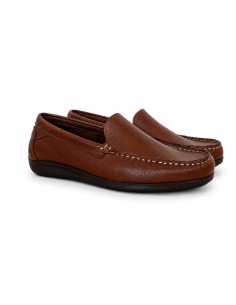 Light Brown leather moccasin