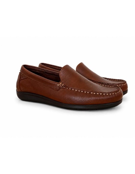 Light Brown leather moccasin