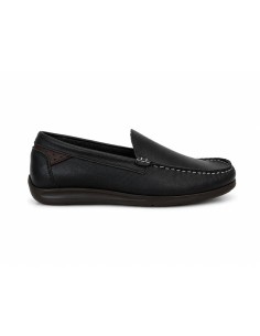 Mocassin de peau bleu MEROR-NAVY 2