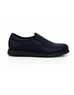 Mocassin de peau bleu MIRELO-NAVY 2