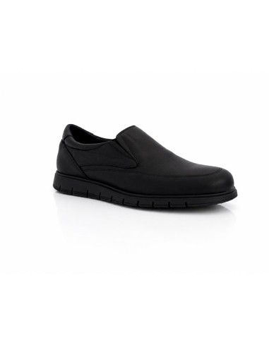 Mocassin de peau le noir MIRELO-NEGRO