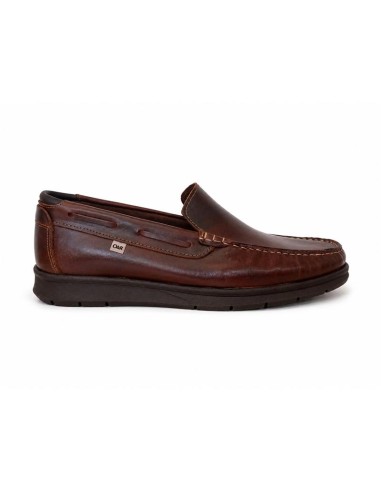 Nautique de peau marron NIPAT-MARRON