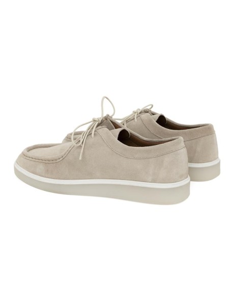 Camel suede moccasin