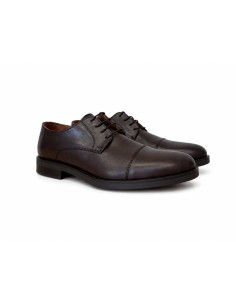 Derby de peau marron BELLINI-BROWN