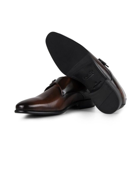 Light Brown leather monkstrap