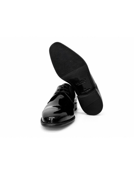 Derby de peau le noir PAGRO-BLACK