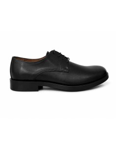 Oxford de piel con costura color negro 2