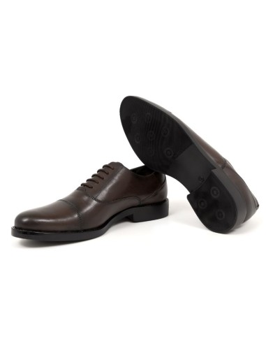 Oxford de peau marron VANIFEL-CASTAGNA