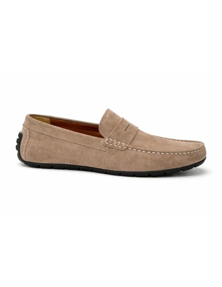 Mocassin suède beige ITESO-TAUPE