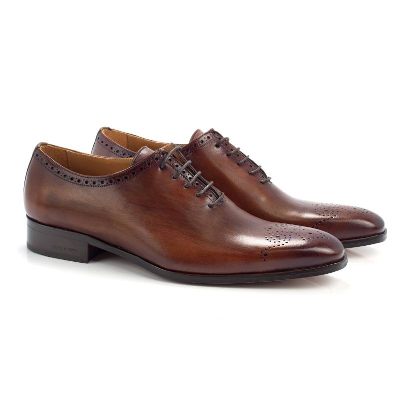 light brown leather oxford shoes TUNIMIL-CUERO